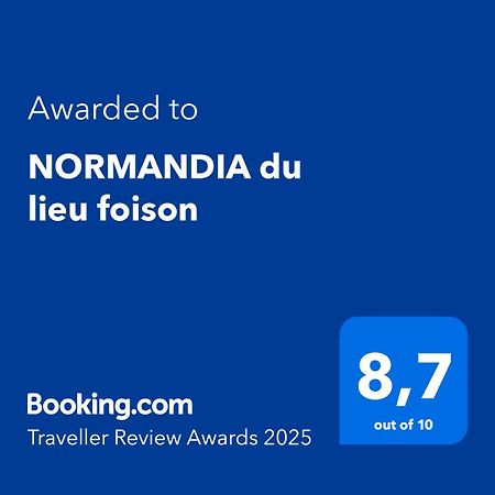 Nonant Normandia Du Lieu Foison 빌라 외부 사진